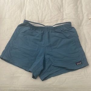 Like new powder blue patagonia shorts size small